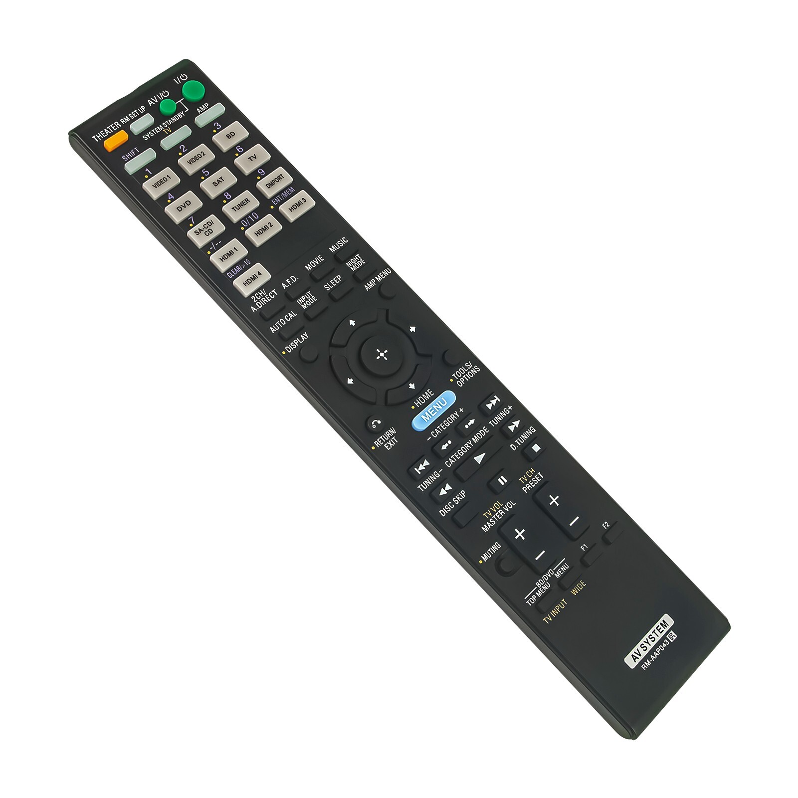 Sony STR-DH800 7.1 Channel Receiver Replacement Remote RM-AAP043