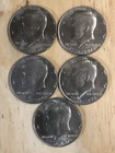 5 - 1976 Kennedy Half Dollar Bicentennial  40% Silver & Clad Proof Coins