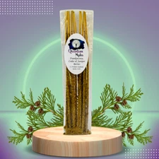Frankincense, Cedar, Juniper Berries Hand rolled Incense Sticks 12pck