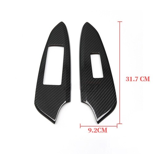 Dry Carbon Fiber Window Lift Panel Cover Trim for Lexus RC300 350 200t 2013-2018 - Picture 6 of 6