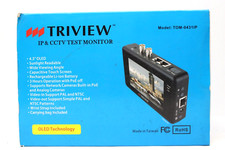 Triview TOM-0431IP 4.3" OLED Touch Screen IP CCTV Cam Test Monitor