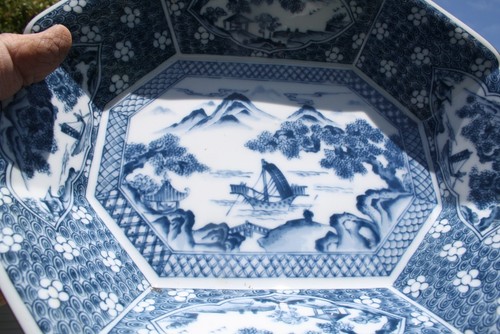 Japanese Satsuma Dish, Asian Design, Japanese Satsuma, Serving Tray - Picture 15 of 15