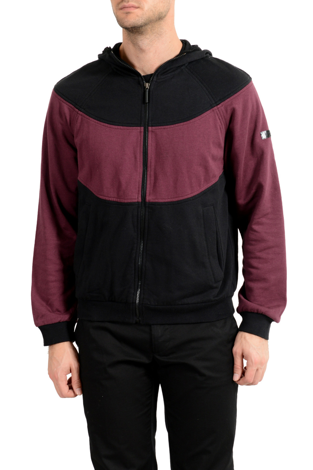 Мужская спортивная куртка Roberto Cavalli Gym с капюшоном на молнии US S IT 48 20590₽