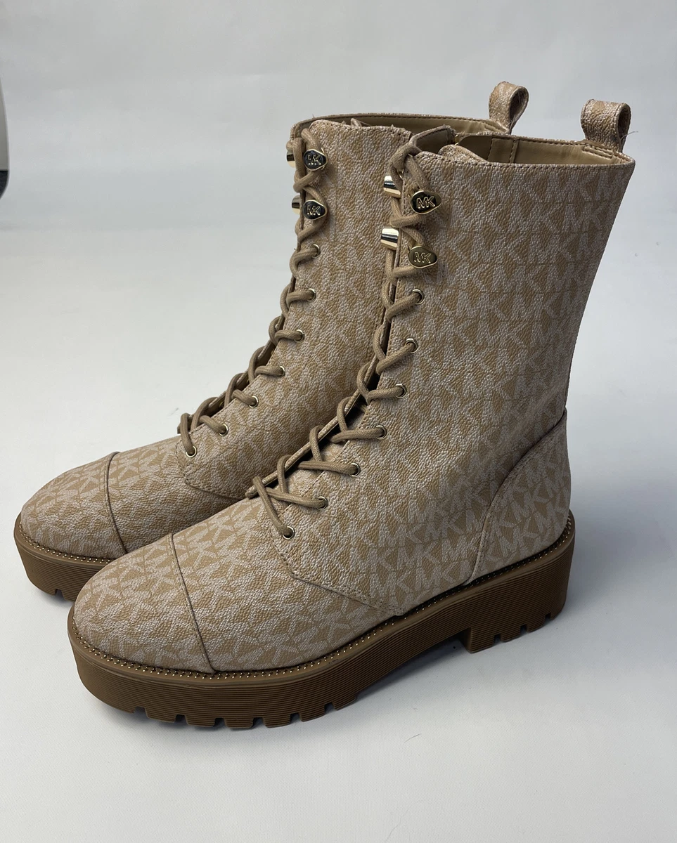 Michael kors signature best sale boots