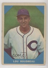 1960 Fleer Baseball Greats Lou Boudreau #16 HOF z6d