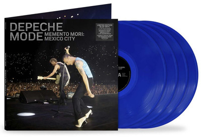 Depeche Mode: Memento Mori Mexico City Blue Colored 4X Vinyl LP. Exciter. Ultra.