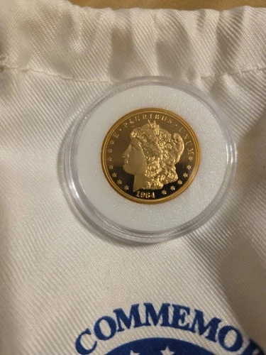2019 Cook Islands Liberty $25 Gold Coin 1/2 oz  of 24% Pure Gold.