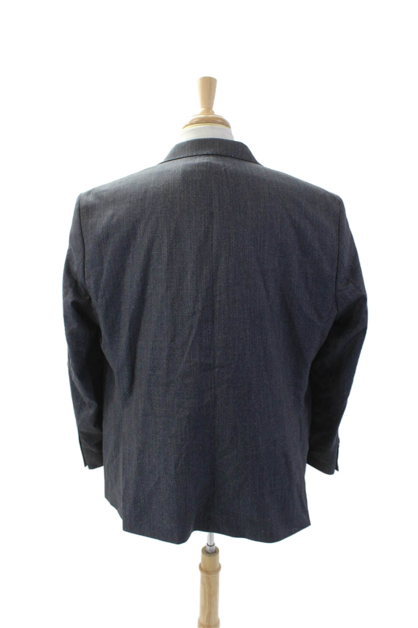 Bertolucci Mens Wool Collared Two Button Classic … - image 4