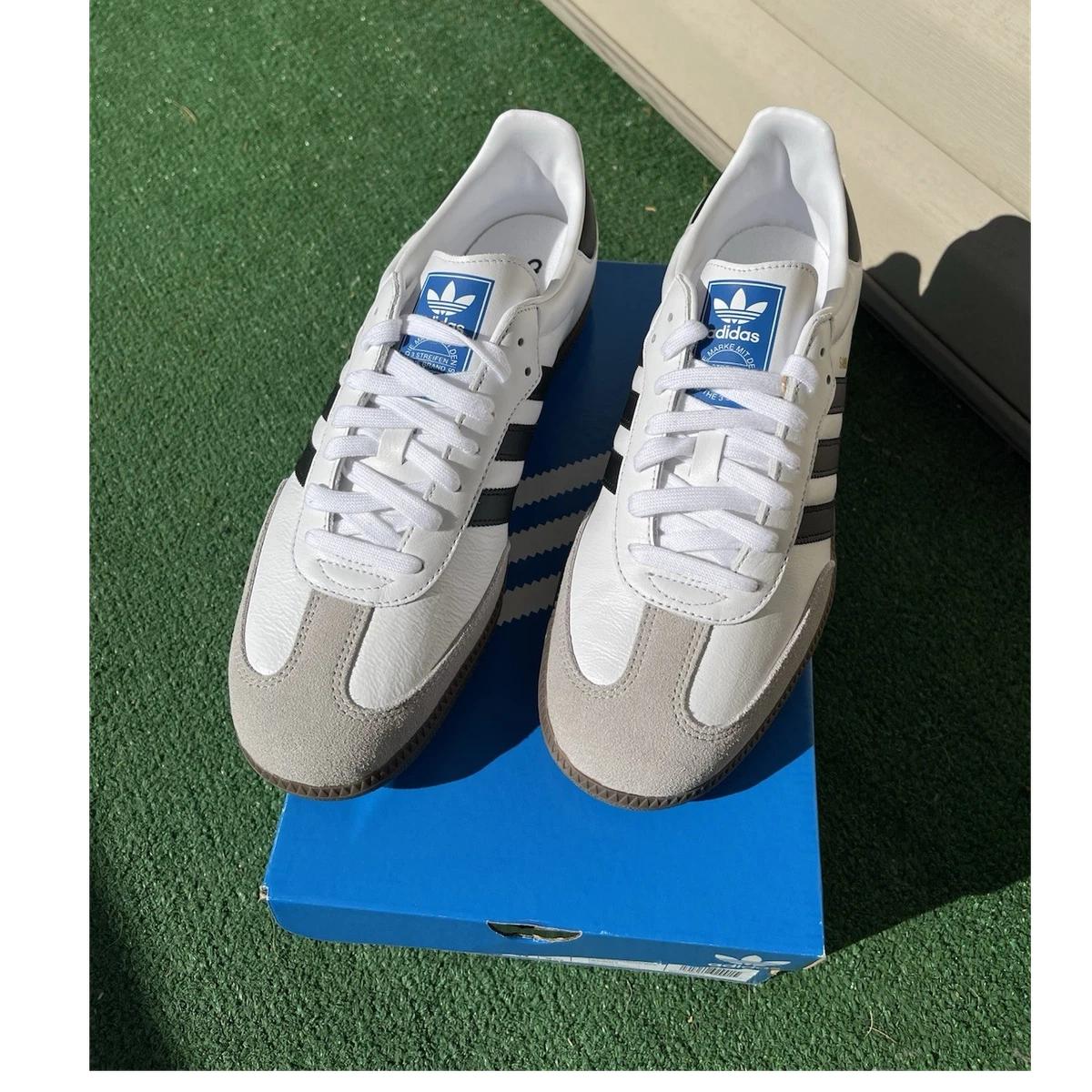 adidas Samba Low White for Sale | Authenticity Guaranteed | eBay
