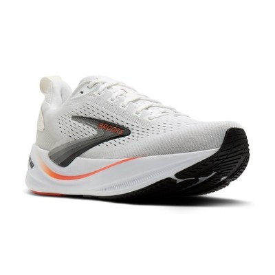Brooks Ghost Max 4 Herren Laufschuhe Neutral Cushion 110496 D 133 White Red