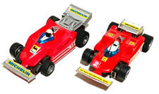 Aurora AFX F1 2 Ferrari michellin and 12 ferrari AGIP New/unused.LOOK