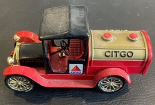 ERTL Collector's Series 7 Texaco 1930 Diamond T Tanker Die cast Bank KEY