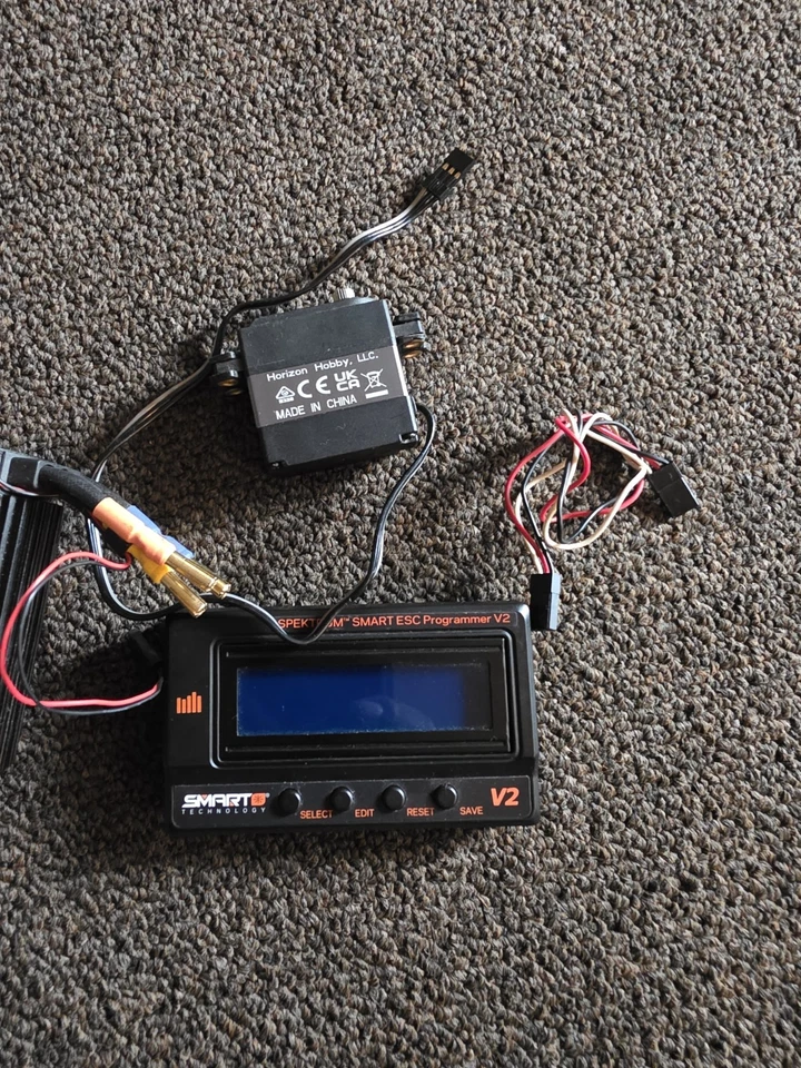 Arrma Spektrum Firma 150A 3-6s Brushless ESC & Motor 2050kv programmer Spektrum  - Image 3 of 4