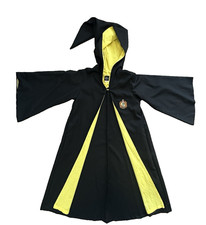 The Wizarding World of Harry Potter Hufflepuff Robe XXS Universal Studios