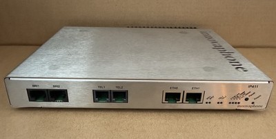 innovaphone IP411 VoIP-Gateway PoE Silber 2x RJ-45 Ethernet 2 Telefonanschlüsse