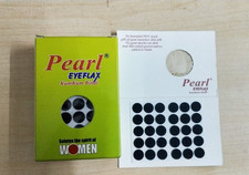 Indian Traditional Size 4 Black Mehronn Colour Bindi Pack Of 2 K759