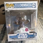 Funko Star Wars Pop! Vinyl Deluxe Flocked Chewbacca Amazon Exclusive #374