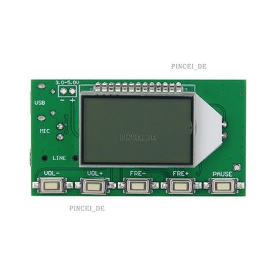 FM Stereo Digital   Module   Microphone Module with Screen &ex