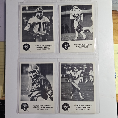 Juego completo de 50 Warren Moon RC Jogo CFL Stars of Canadian Pro League 1981 - Imagen 13 de 24