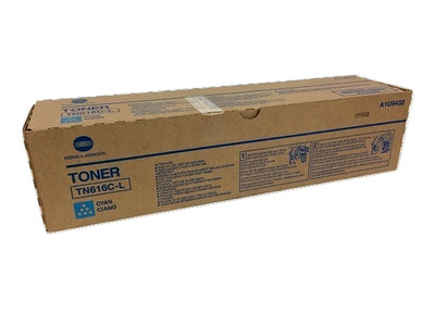 Konica Minolta TN616C-L Genuine Cyan Toner