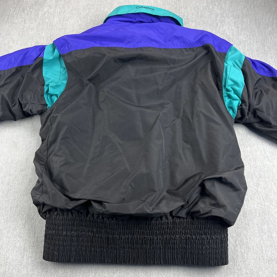 Vintage Columbia Criterion 3 in 1 Ski Jacket Mens L Purple Teal Black Reversible - Image 3 of 4