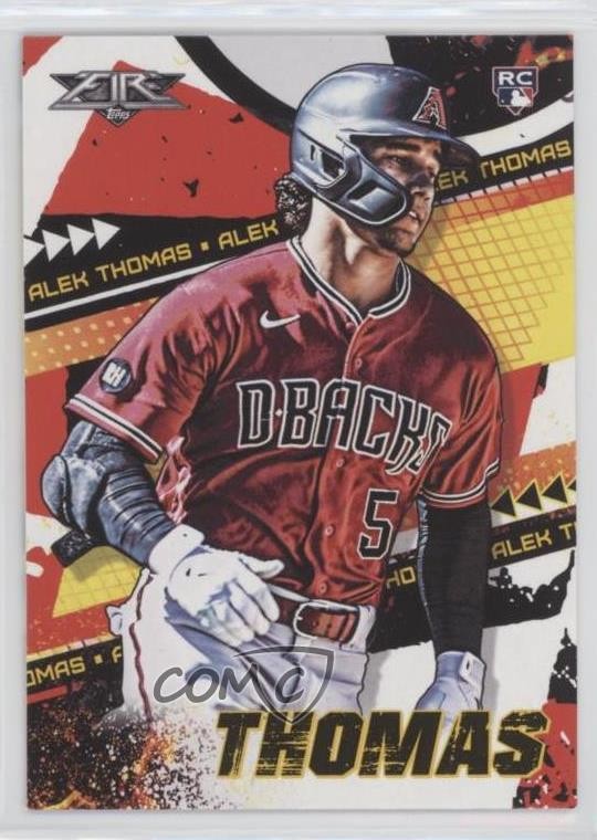 2022 Topps Fire Alek Thomas #117 06qf