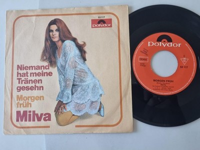 Milva - Niemand Hat Meine Tränen Gesehn / Morgen Früh 7'' Vinyl Germany