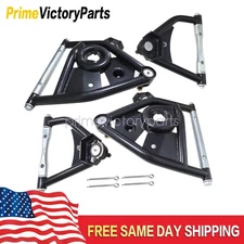 Set Of 4 Tubular Control Arms For Chevrolet C10 1973-1987 Upper And Lower