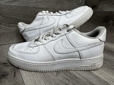 Nike Air Force 1 Low Triple White Boys Youth Size 7Y Shoes Sneakers