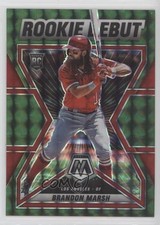 2022 Panini Mosaic Rookie Debut Green Mosaic Prizm Brandon Marsh #RD-3 0nr3