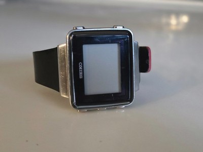 Super Rare Seiko Spirit S771-0AA0 Active Matrix EPD E-ink Watch Spare or Repair 