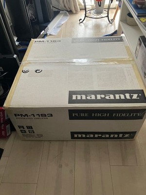Marantz PM-11S3 Integrated Amplifier 2016 Final Model Remote Manual Original Box