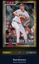 26 Topps Bunt DIGITAL Series 1 Gold Holofoil LEGENDARY 50cc Reid Detmers