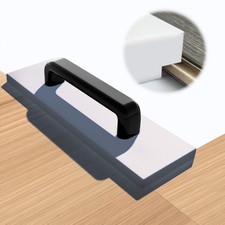Tapping Block for Vinyl Plank Flooring, Tapping Block with Big Handle, Groove...