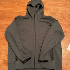 Nike Sportswear Tech Fleece Windrunner Hoodie Hooded Sweatshirt Green Men  s XXL