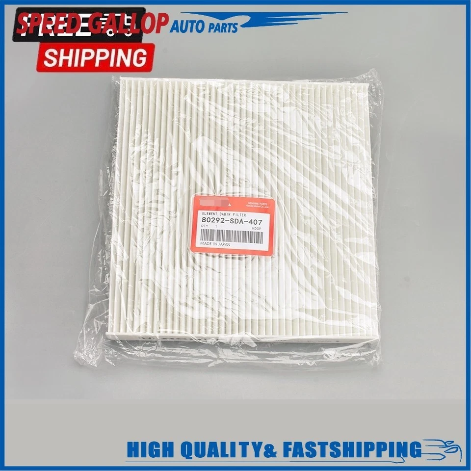 Воздушные фильтры для салона Honda Ridgeline 2017 2019 2020 2021 2022 годов выпуска 80292SDA407 - Изображение 2 из 4