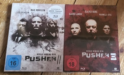 PUSHER 2 & 3 * Nicolas Winding Refn * Blu Ray * neu/ovp * Raritäten 