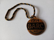 Brooklands members  badge 1914Brooklands badge 1914