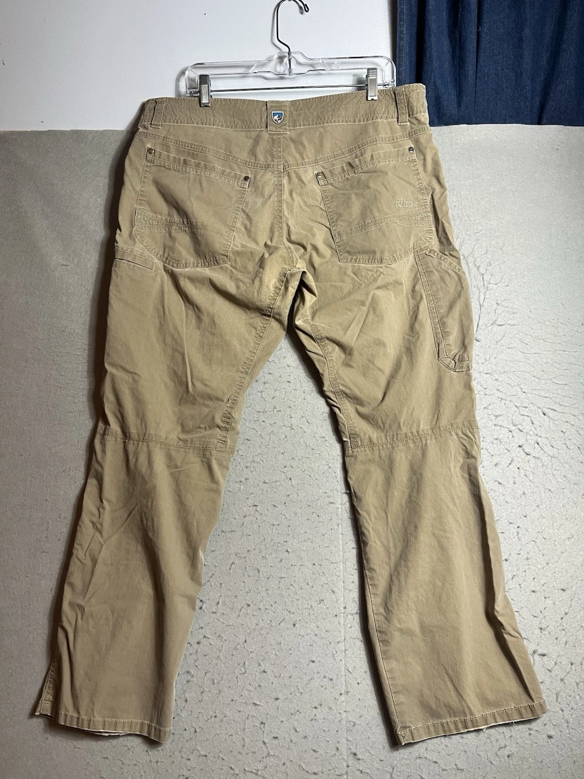 KUHL 38x30 (38x29) Beige Khaki 5232 Revolvr Outdoor Chino Men’s Pants Hiking