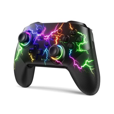Stylischer VOYEE Switch Controller mit programmierbaren Tasten und RGB Blitz-LED