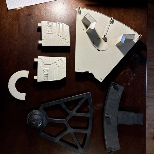 Vintage Star Wars Death Star Playset Parts Lot 1978 Kenner Bridge Catwalk Roof