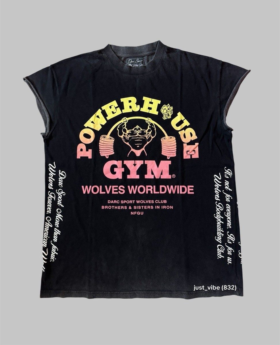 Darc Sport x Powerhouse Gym Vintage Premium Muscle Tank Tee Men's