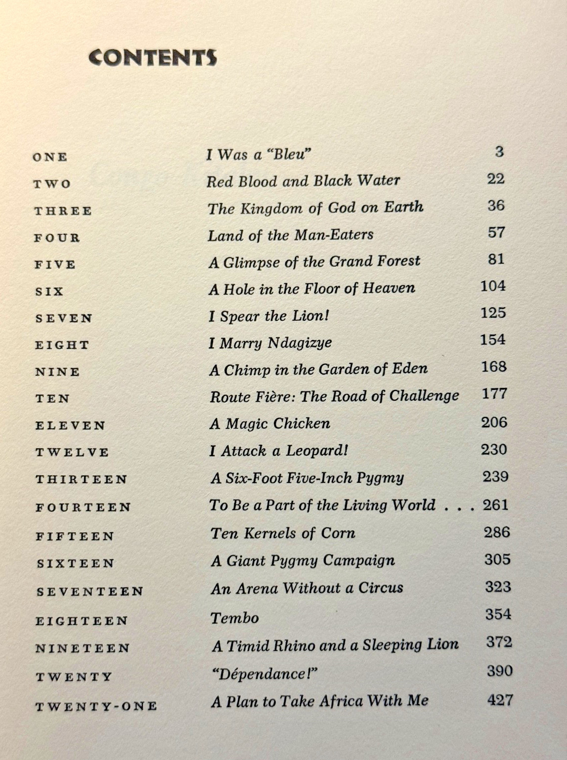 CONGO KITABU twelve years in Central Africa - SIGNED by Jean-Pierre Hallet 1966