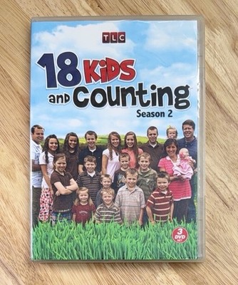 18 Kids and Counting, Complete Second Season 2 (DVD, 3-Disc Set) TLC Duggars OOP