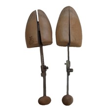 Vintage Mens florsheim Wooden Shoe Tree Stretcher Adjustable