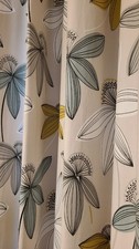 Dunelm Curtains 228 cm long x 165 wide. Excellent Condition.