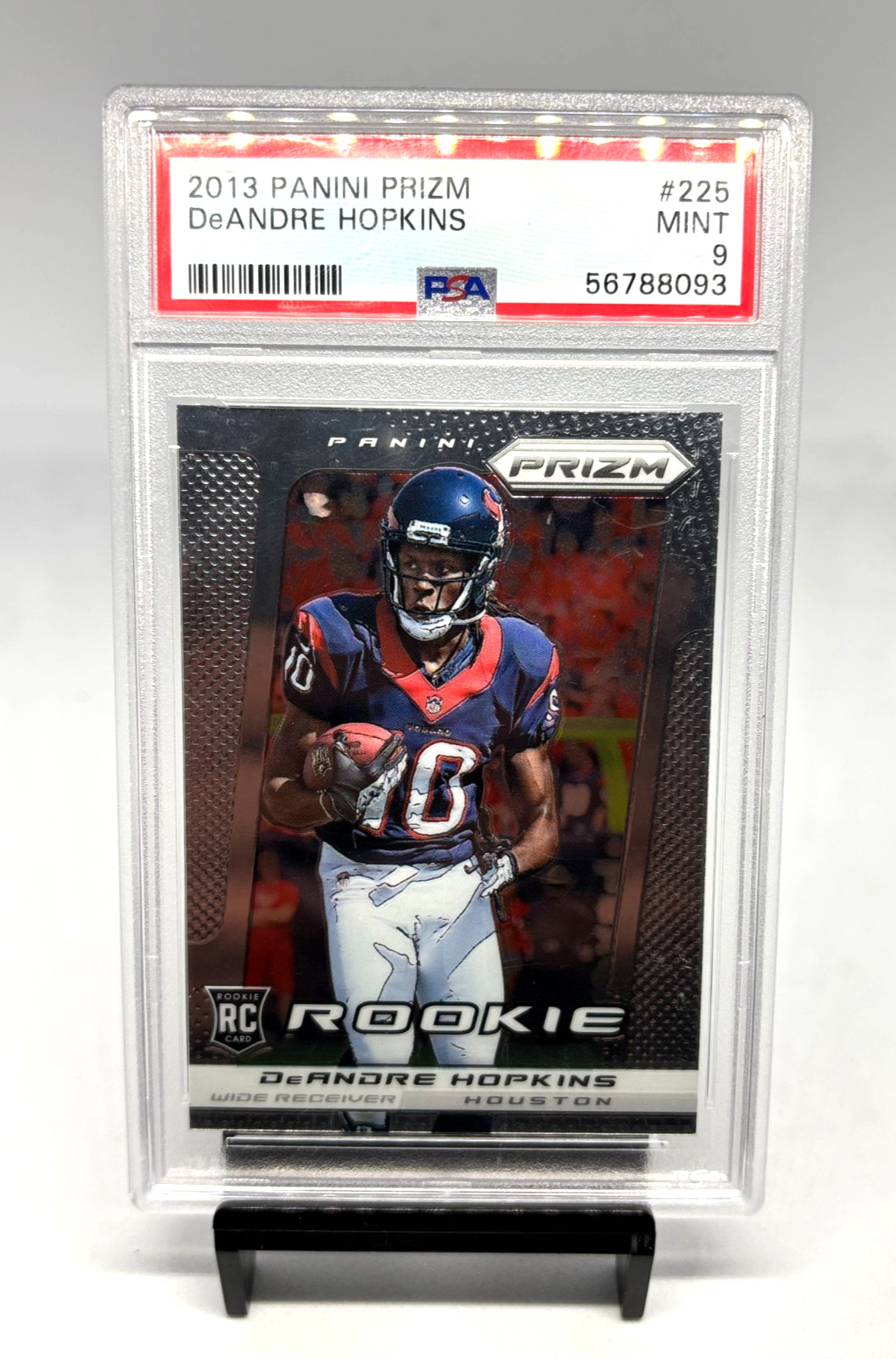 2013 Panini Prizm #225 Deandre Hopkins Rookie RC PSA 9 Texans