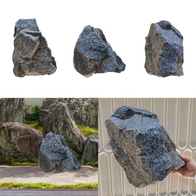 PU Foam gefälschte Landschaftsrockgrau Mehrzweckleichter Gartendekoration