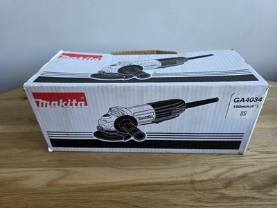 Makita GA4034 100mm 110V Paddelschalter Winkelschleifer funktioniert einwandfrei  