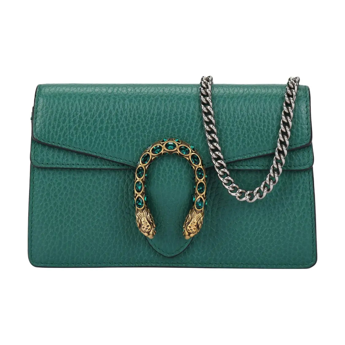 Gucci Dionysus Tiger Head Buckle Crossbody Bag Ultra Mini Women's
